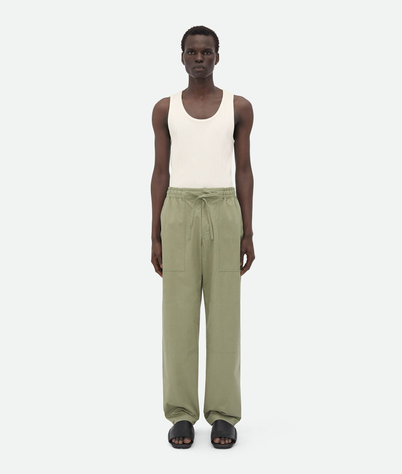 Light Cotton Twill Trousers - 1