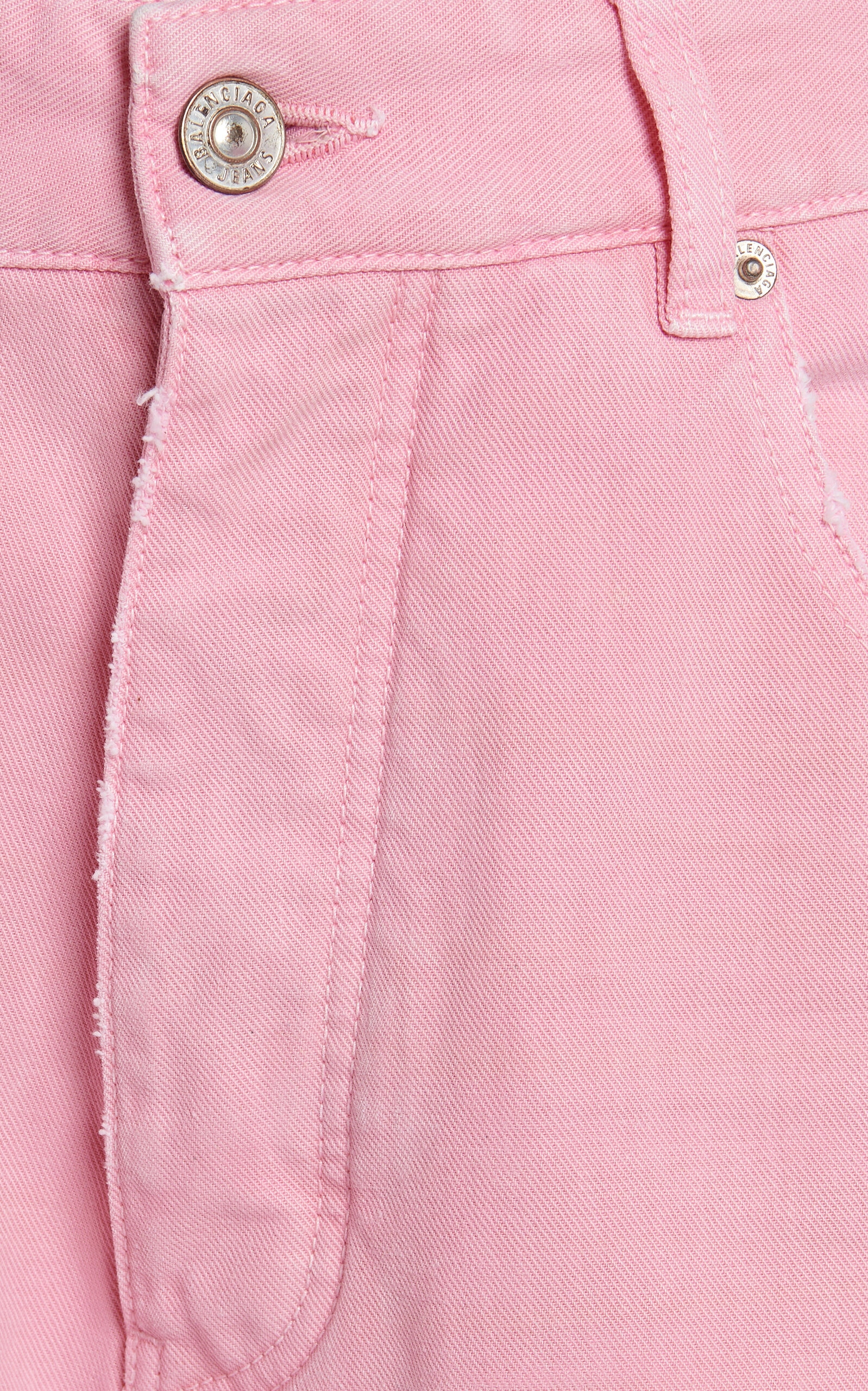 Rigid Drop-Rise Wide-Leg Jeans pink - 5
