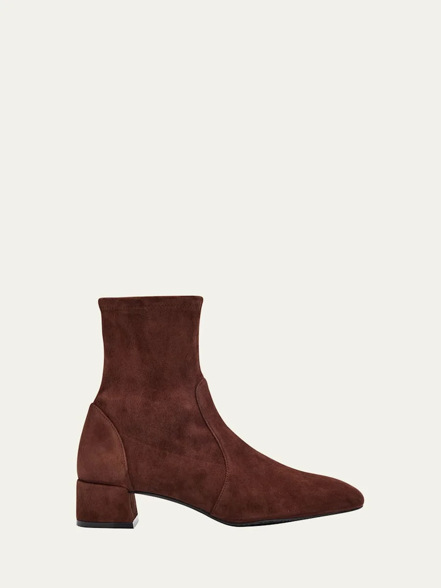 Maeve Suede Booties - 1