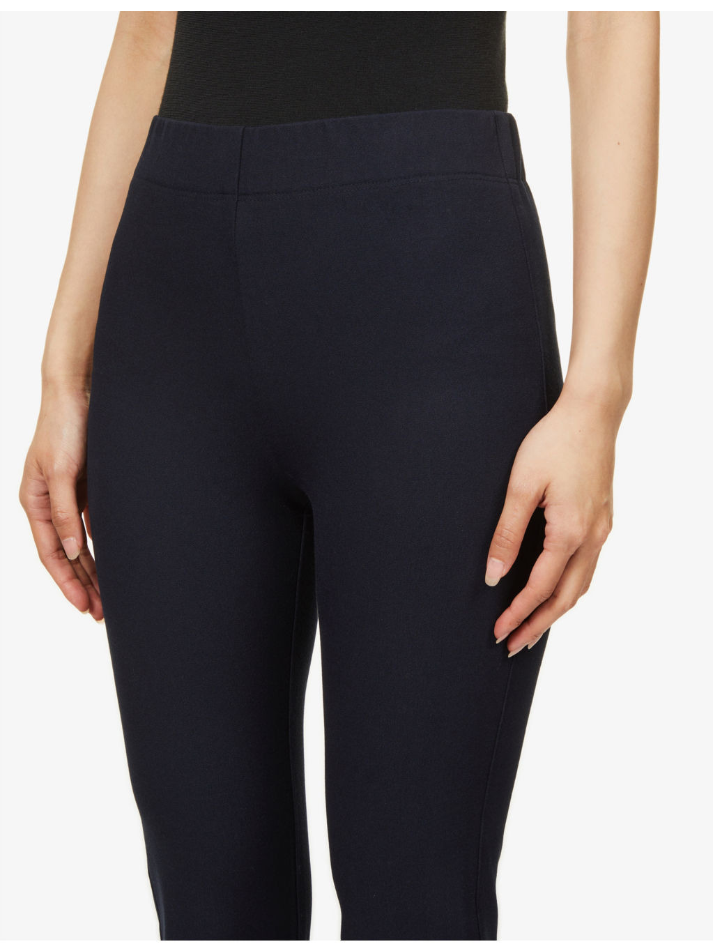 High-rise slim-fit stretch-woven leggings - 5
