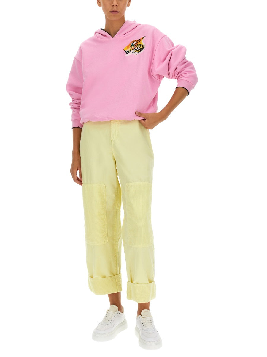 Kenzo Women Reversible Cotton Sweatshirt - 2