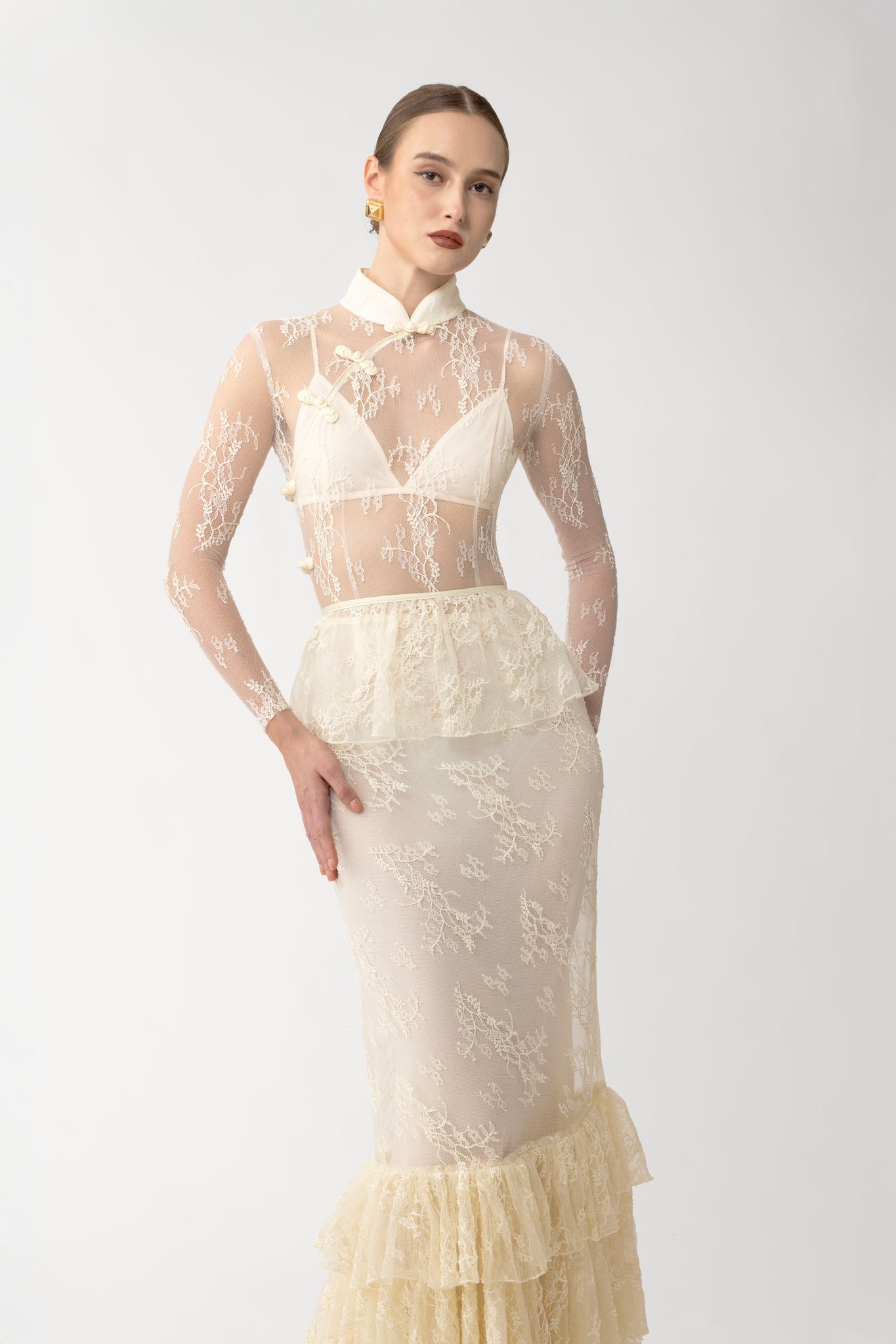 ROSIE LACE SKIRT - 4