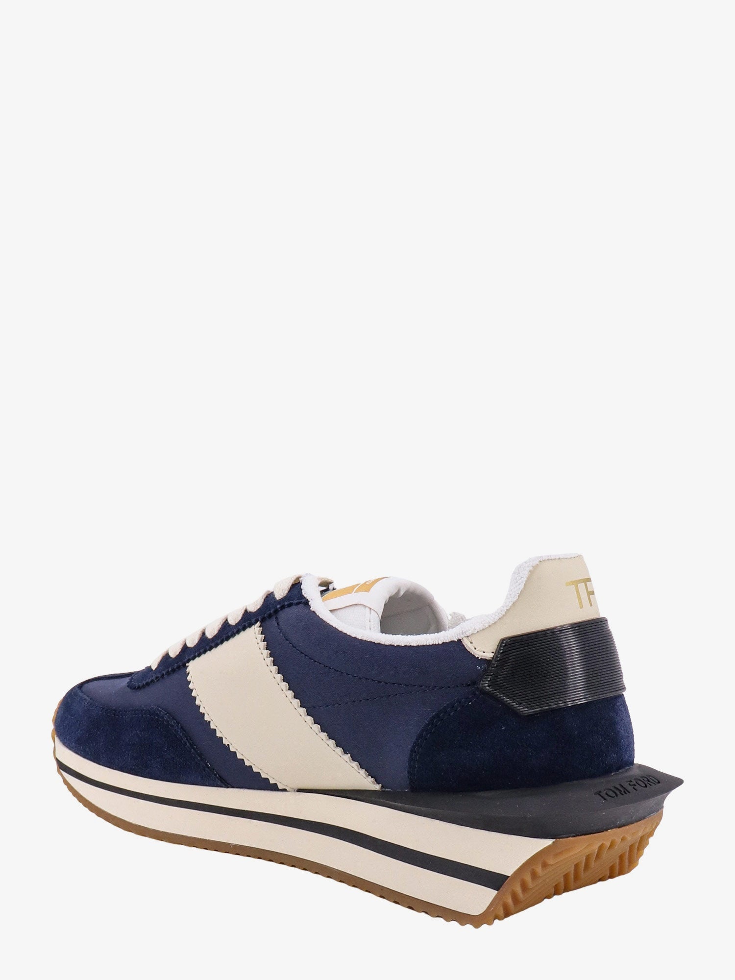 【関税込み】TOM FORD SUEDE TECHNICAL FABRIC JAMES SNEAKER SUEDE ECO-FRIENDLY MATERIAL JAMES SNEAKER | Tom Ford Fashion
