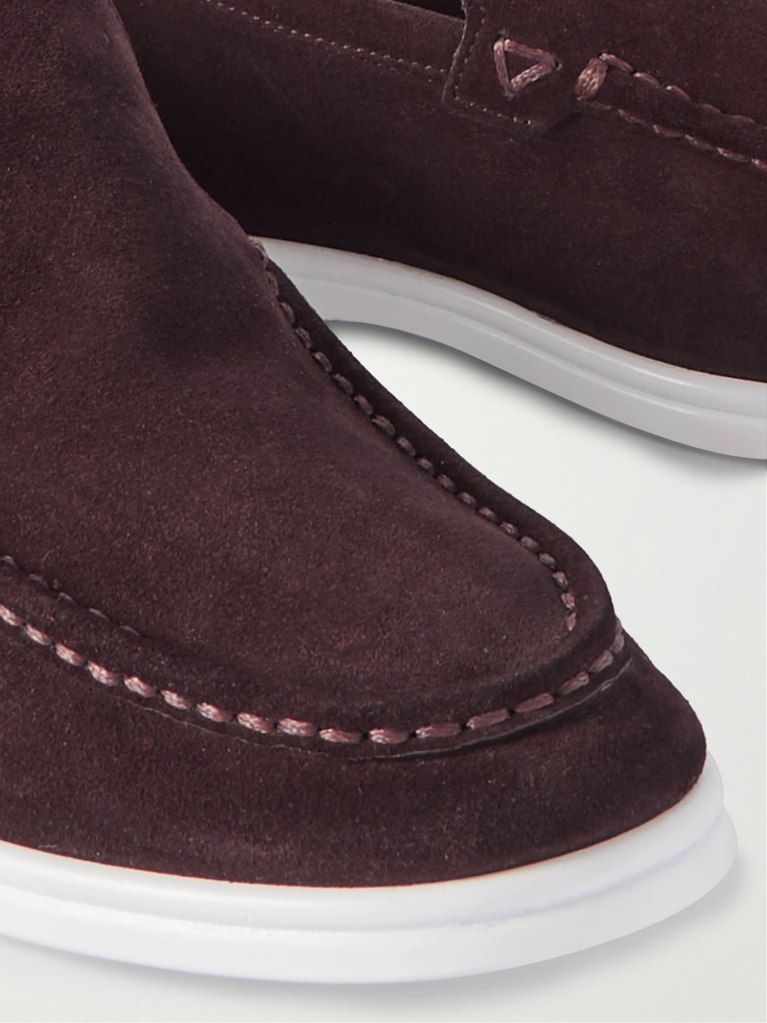 Astaire Suede Loafers Brown - 6