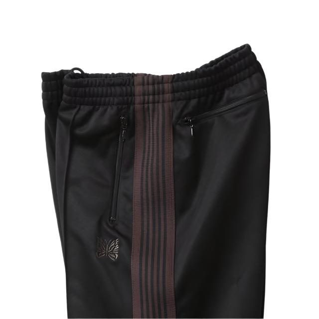 TRACK PANTS - POLY SMOOTH (BLACK) - 6