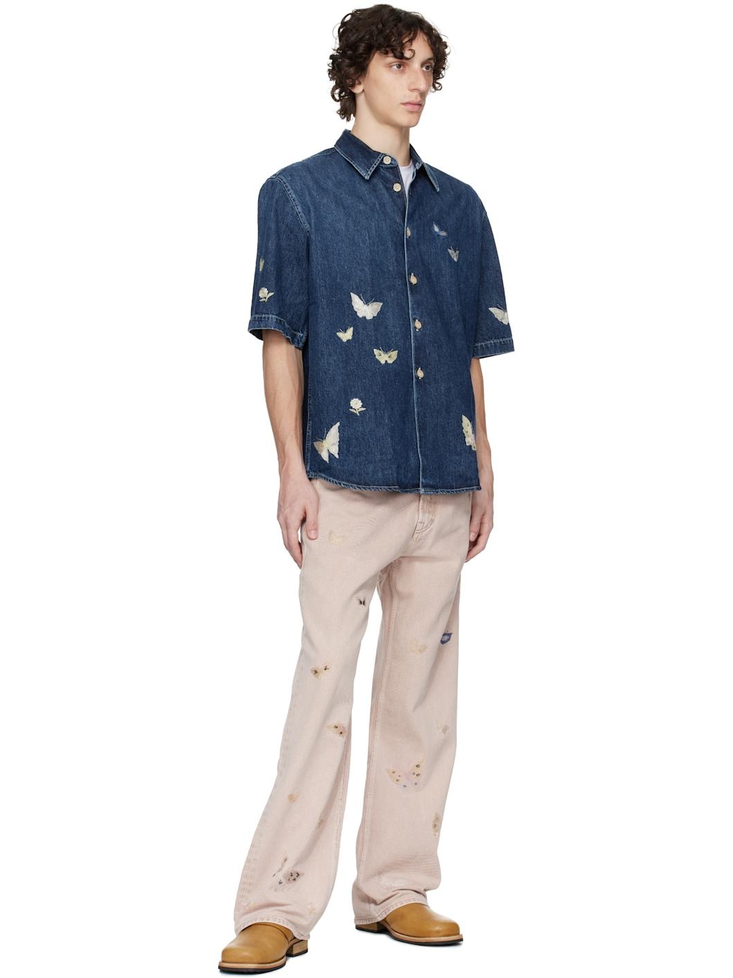 Blue Beyond Shortsleeve Denim Shirt - 4