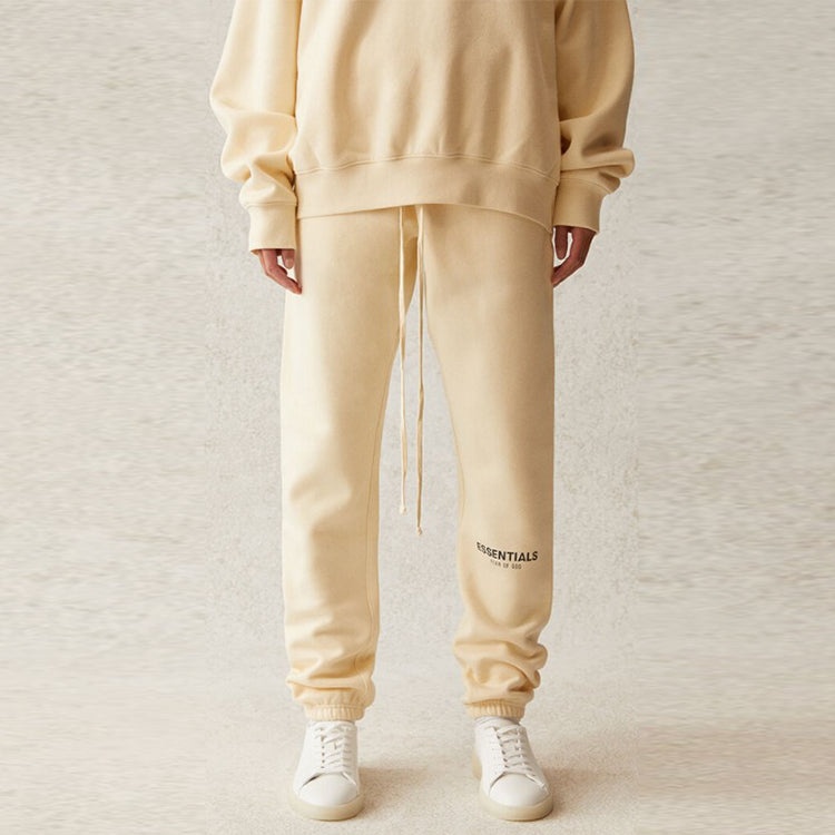 Fear of God Essentials SS21 Sweatpant Buttercream FOG-SS21-563 - 4