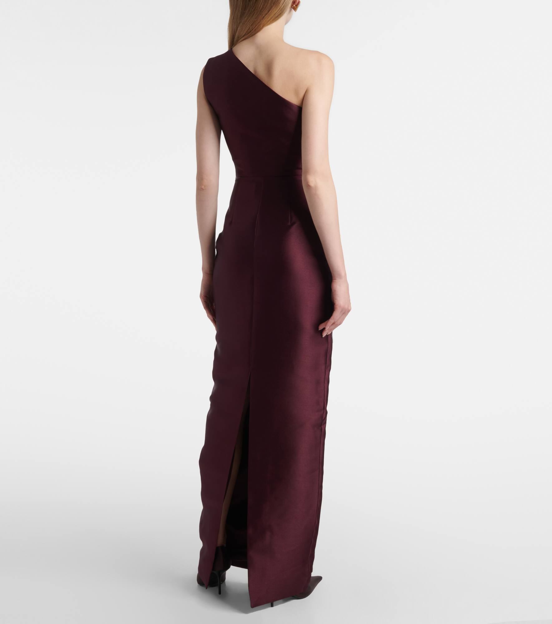 Kira gathered twill gown - 3