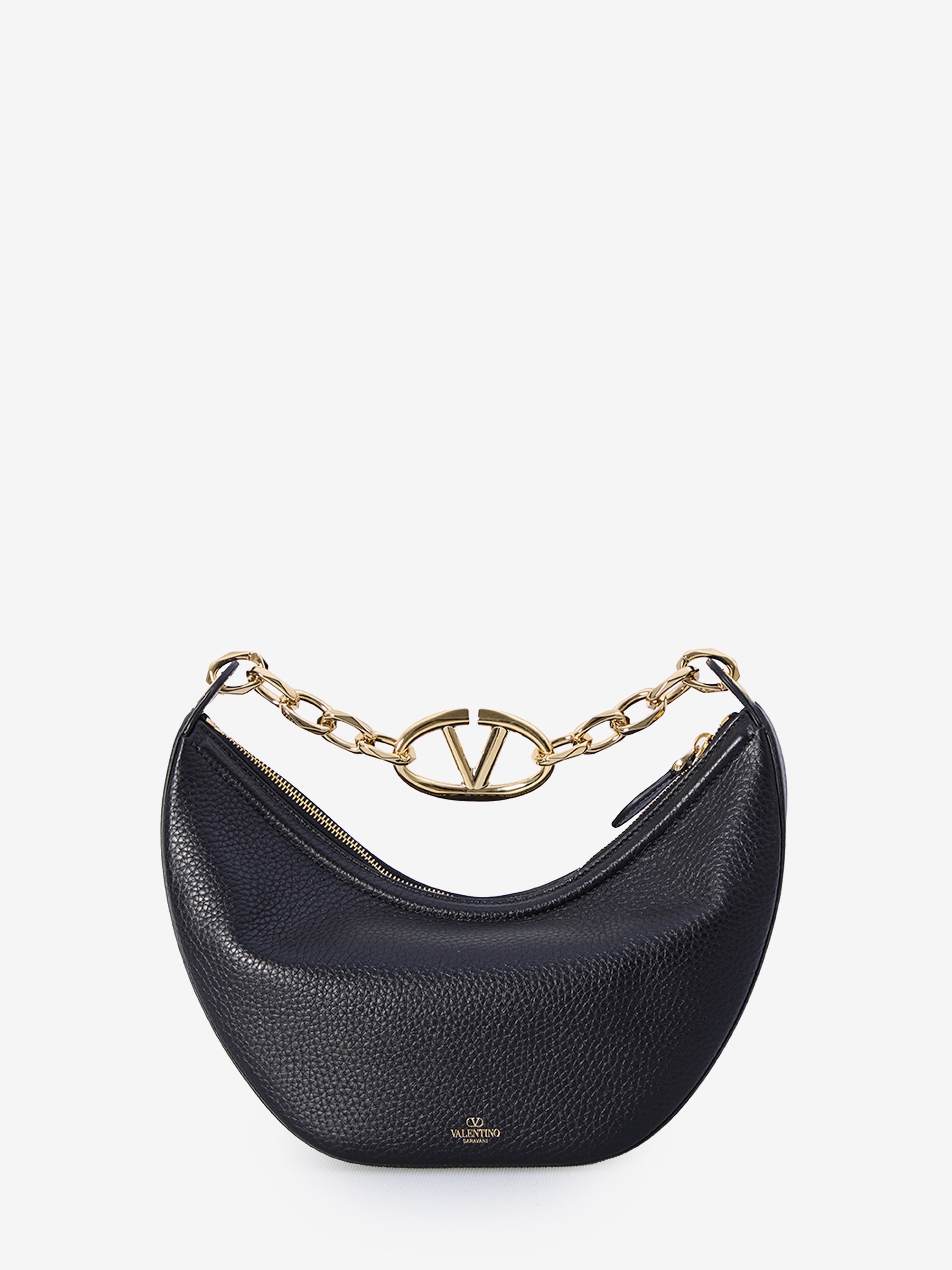 Small VLogo Moon Hobo bag - 3