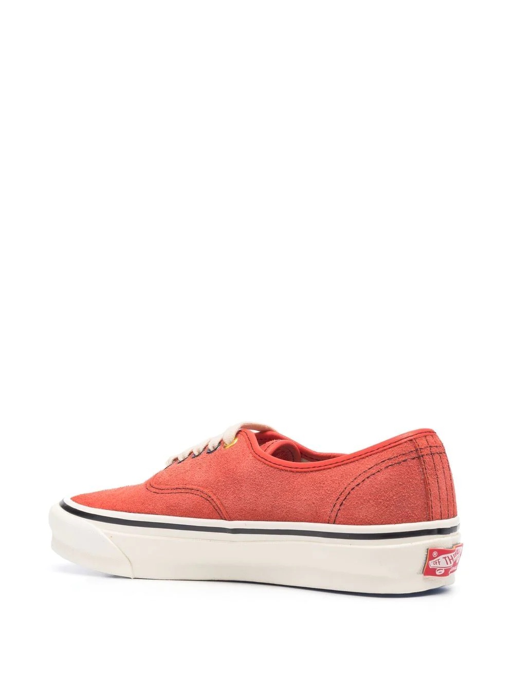 low-top suede sneakers - 3