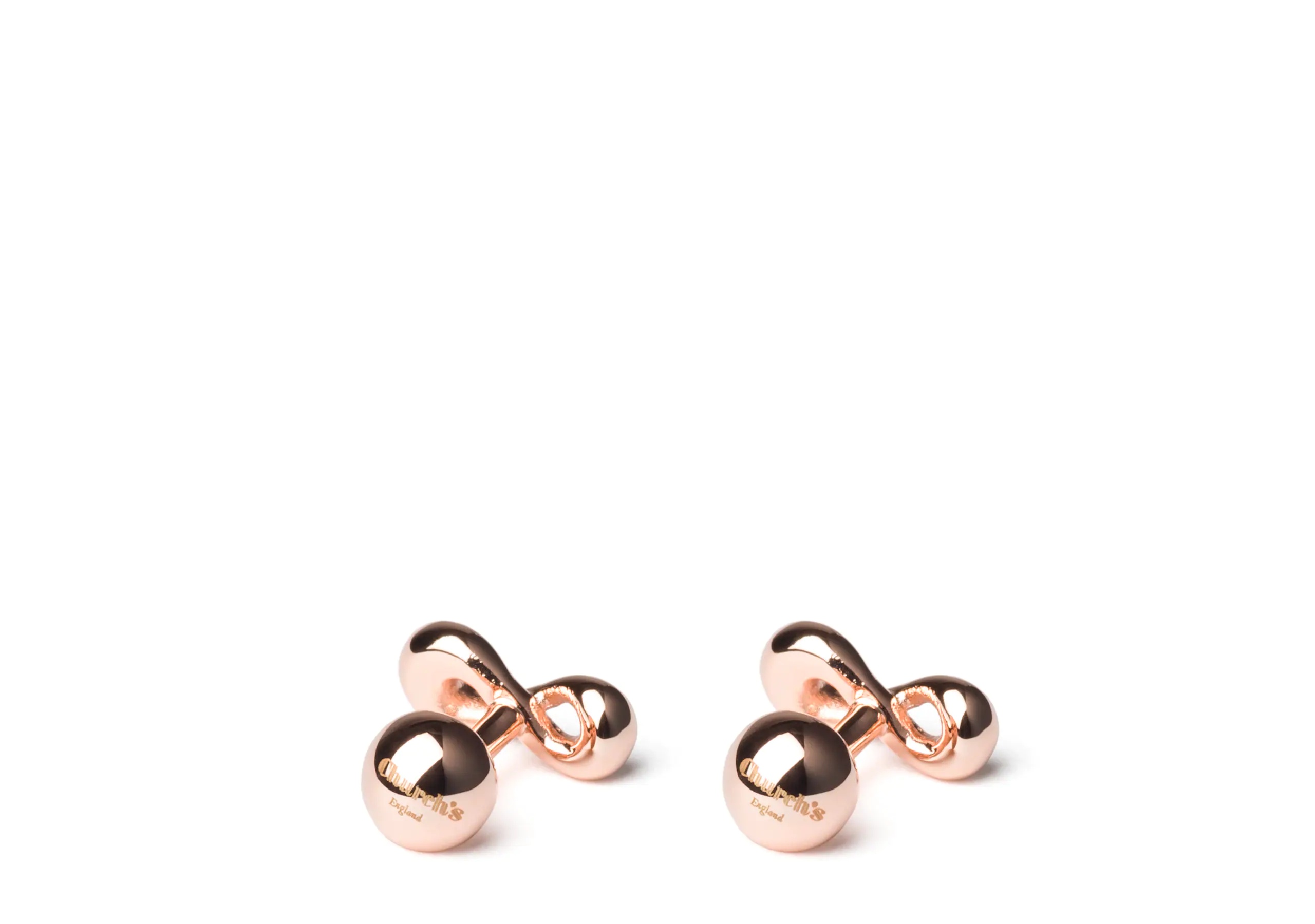 Infinity cufflink
Rose Gold Plated Infinity Knot Rose gold - 2