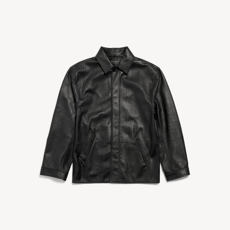 Men's Carcoat Jacket in Black 1