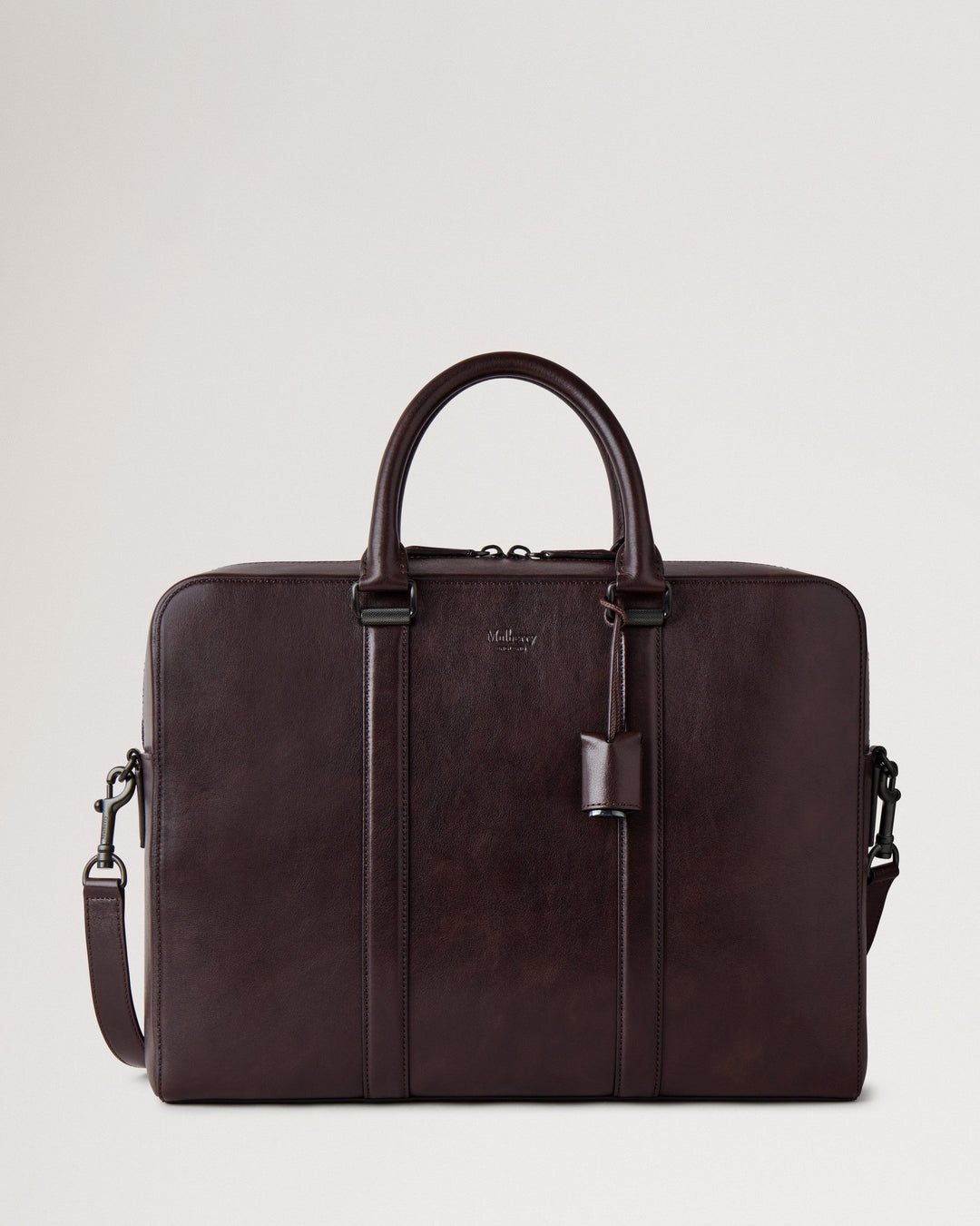 Camberwell Briefcase Dark Chocolate Two Tone Leather - 1