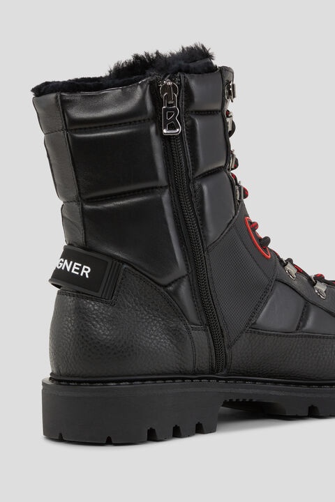 Helsinki Mid-calf boots with spikes in Black - 6