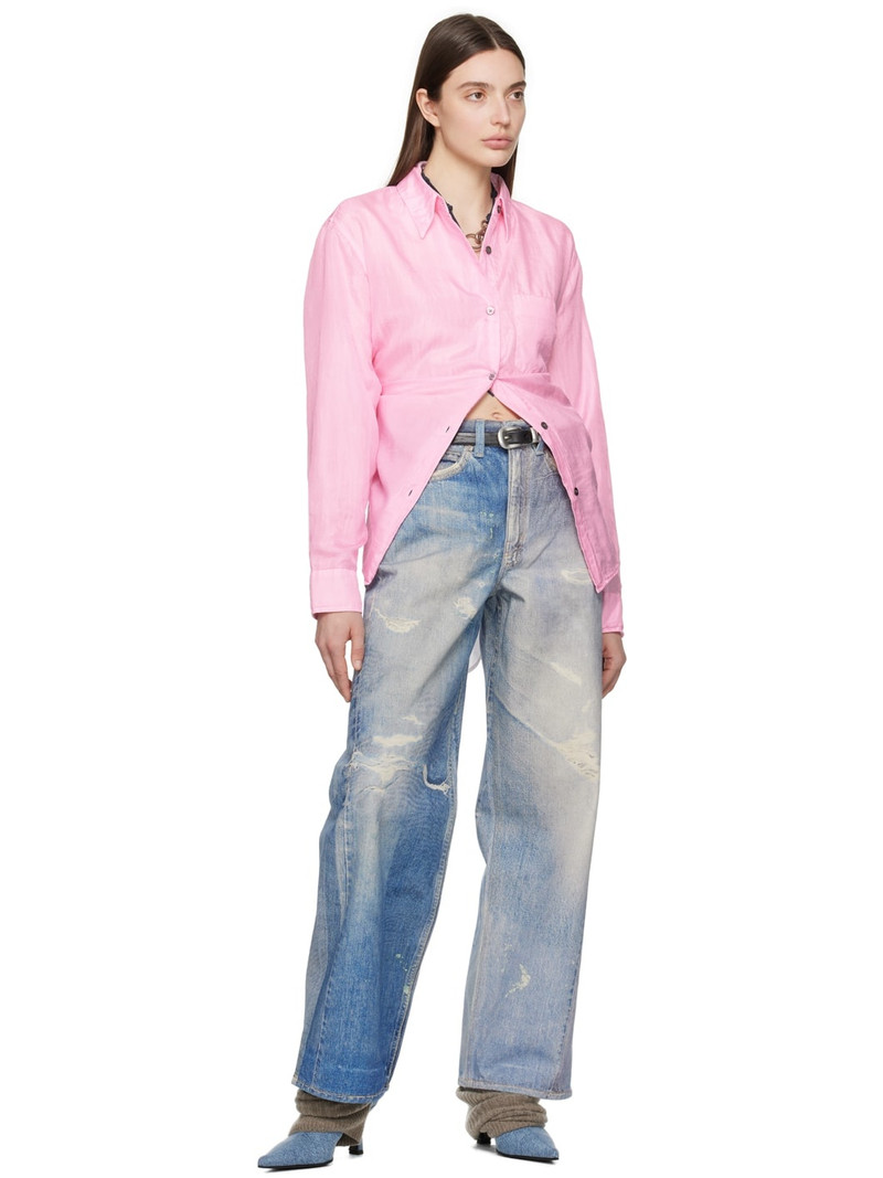 Our Legacy Pink Apron Shirt outlook