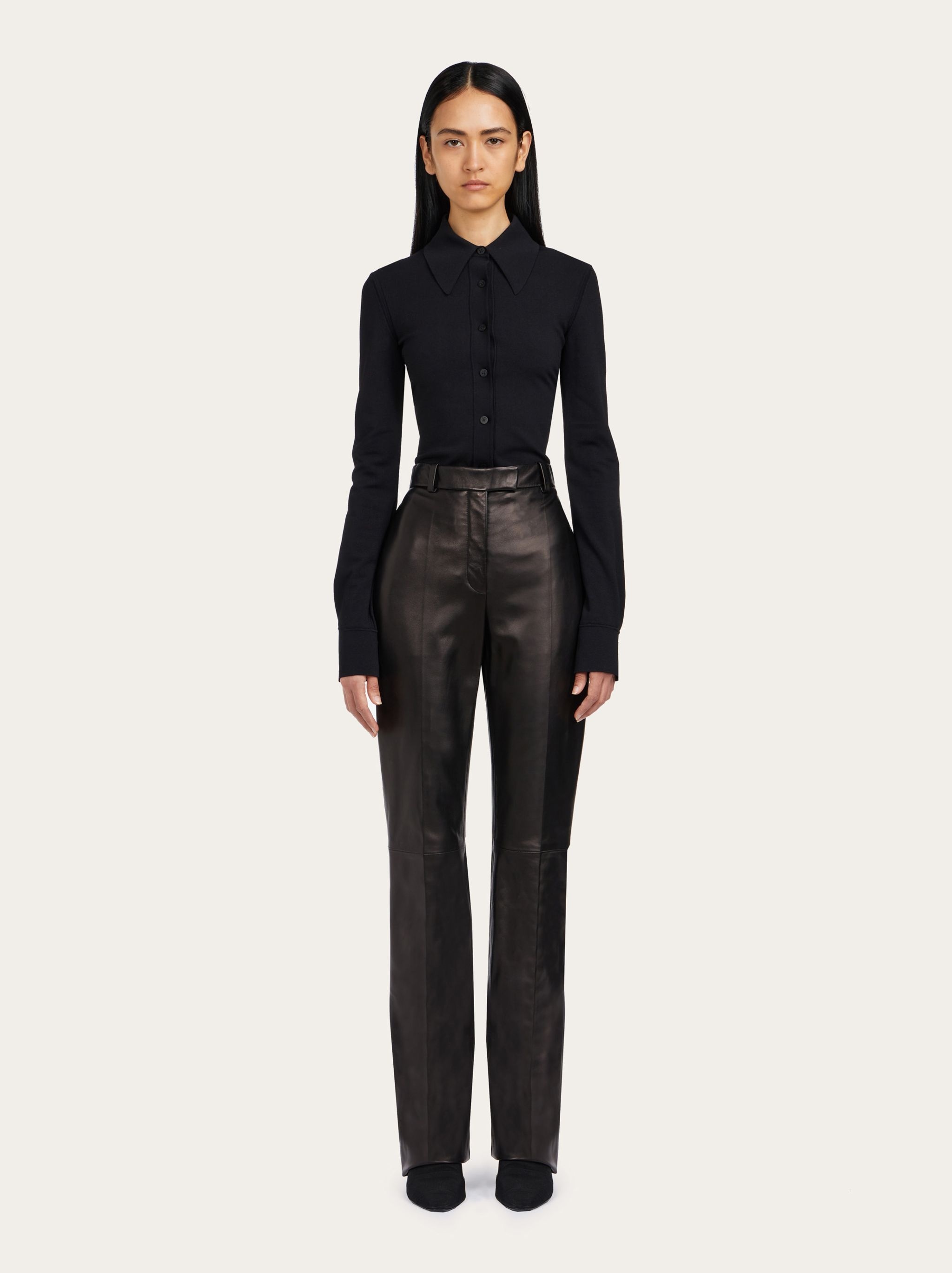 Nappa tailored trouser - 6