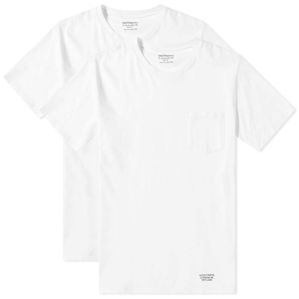 Wacko Maria Classic Crew Tee - 2 Pack - 1