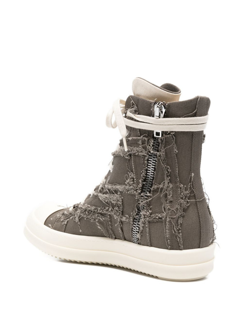 distressed high-top sneakers 3