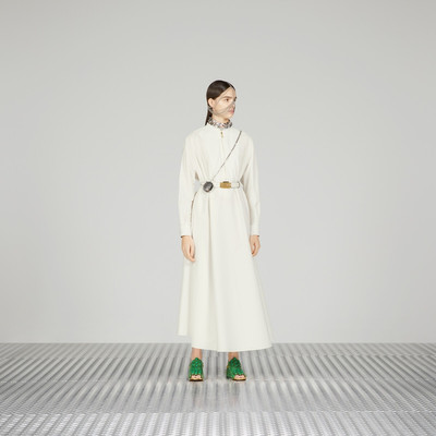 GUCCI Cotton poplin maxi dress outlook