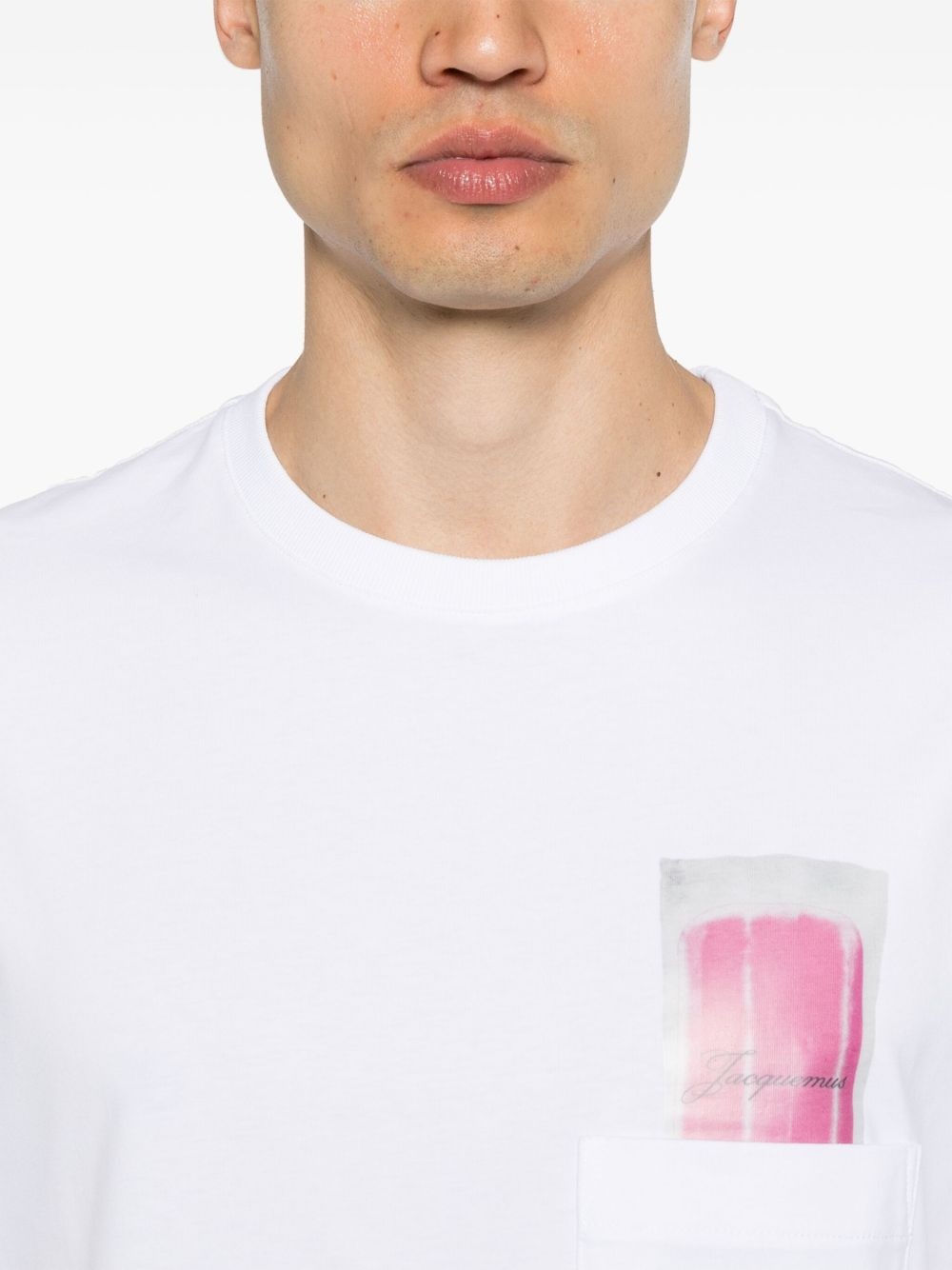 【関税＆送料込み】Jacquemus Esquimau Print T-Shirt Jacquemus - WHITE ESQUIMAU T-SHIRT – LE LABO STORE