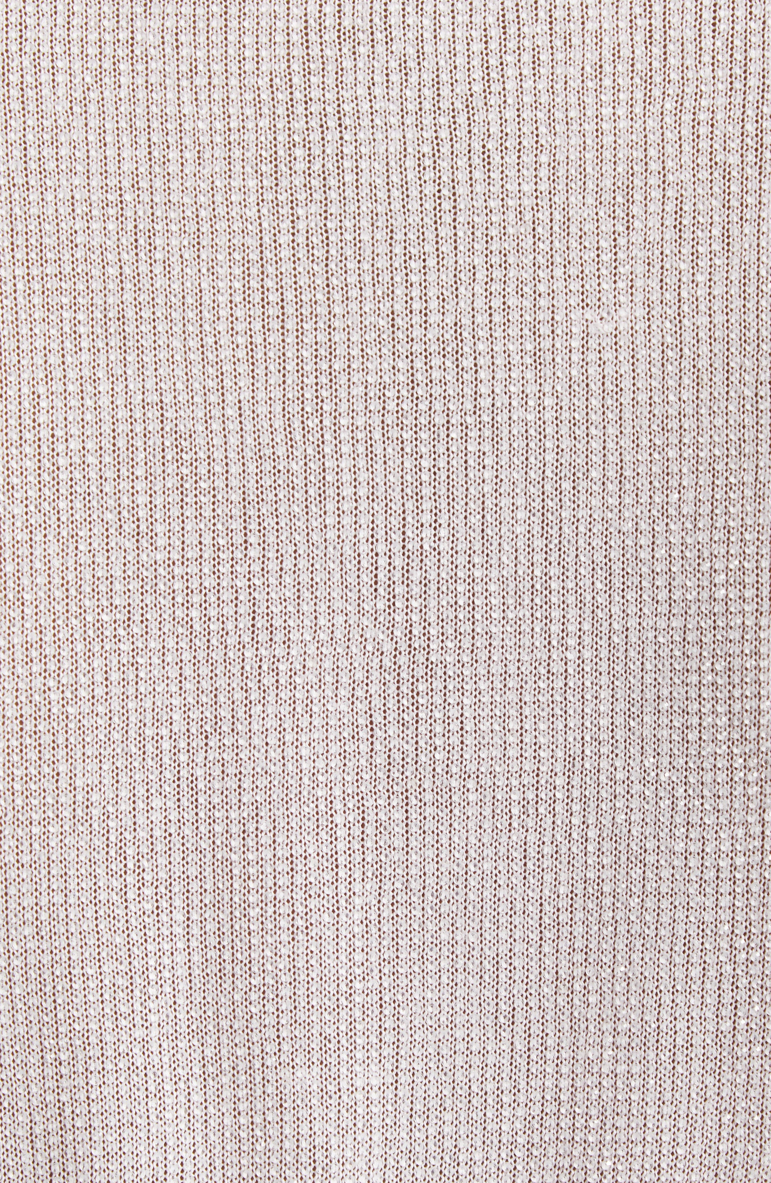 Alexander Wang Crystal Hotfix Crop Cardigan in Light Pink at Nordstrom - 7