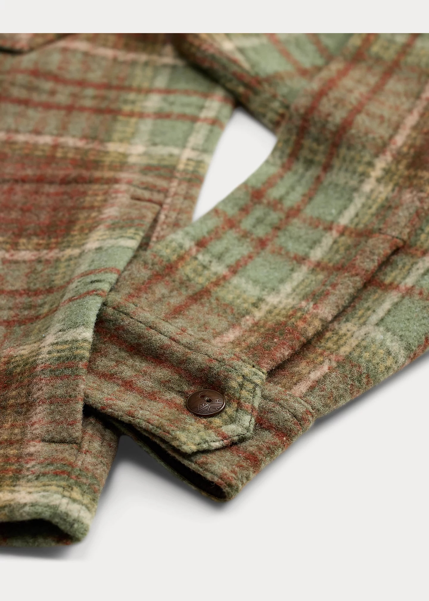 Plaid Wool-Blend Workshirt - 4