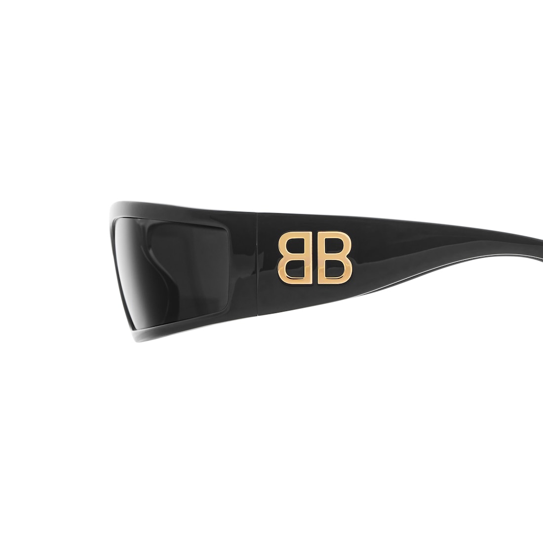 Sunset Rectangle Sunglasses  in Black - 5