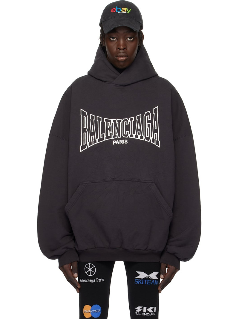 logo-print hoodie 1