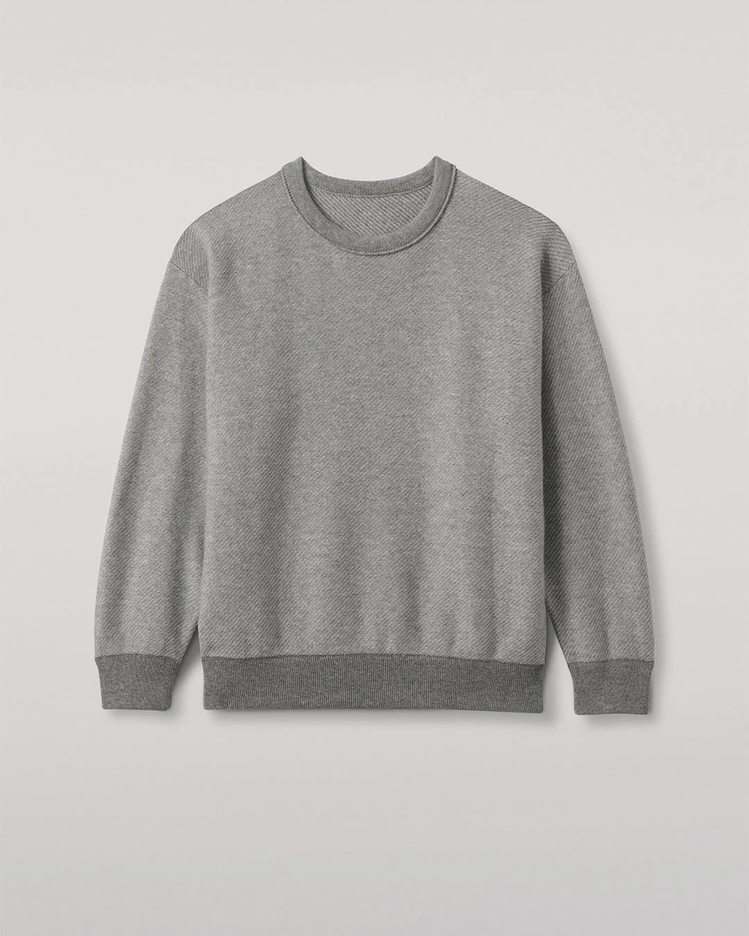 Liddell Grey Cashmere Sweatshirt - 1