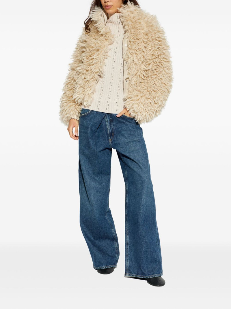 SAMSØE SAMSØE Satilly turtleneck openwork-design sweater outlook