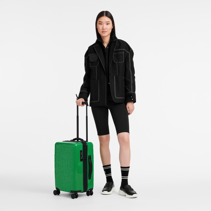 Longchamp LGP Travel M Suitcase Green - OTHER outlook