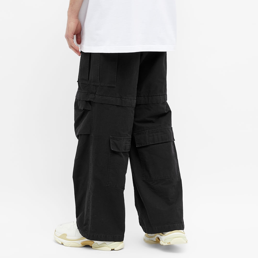 Balenciaga Zip Off Ripstop Cargo Pant - 7