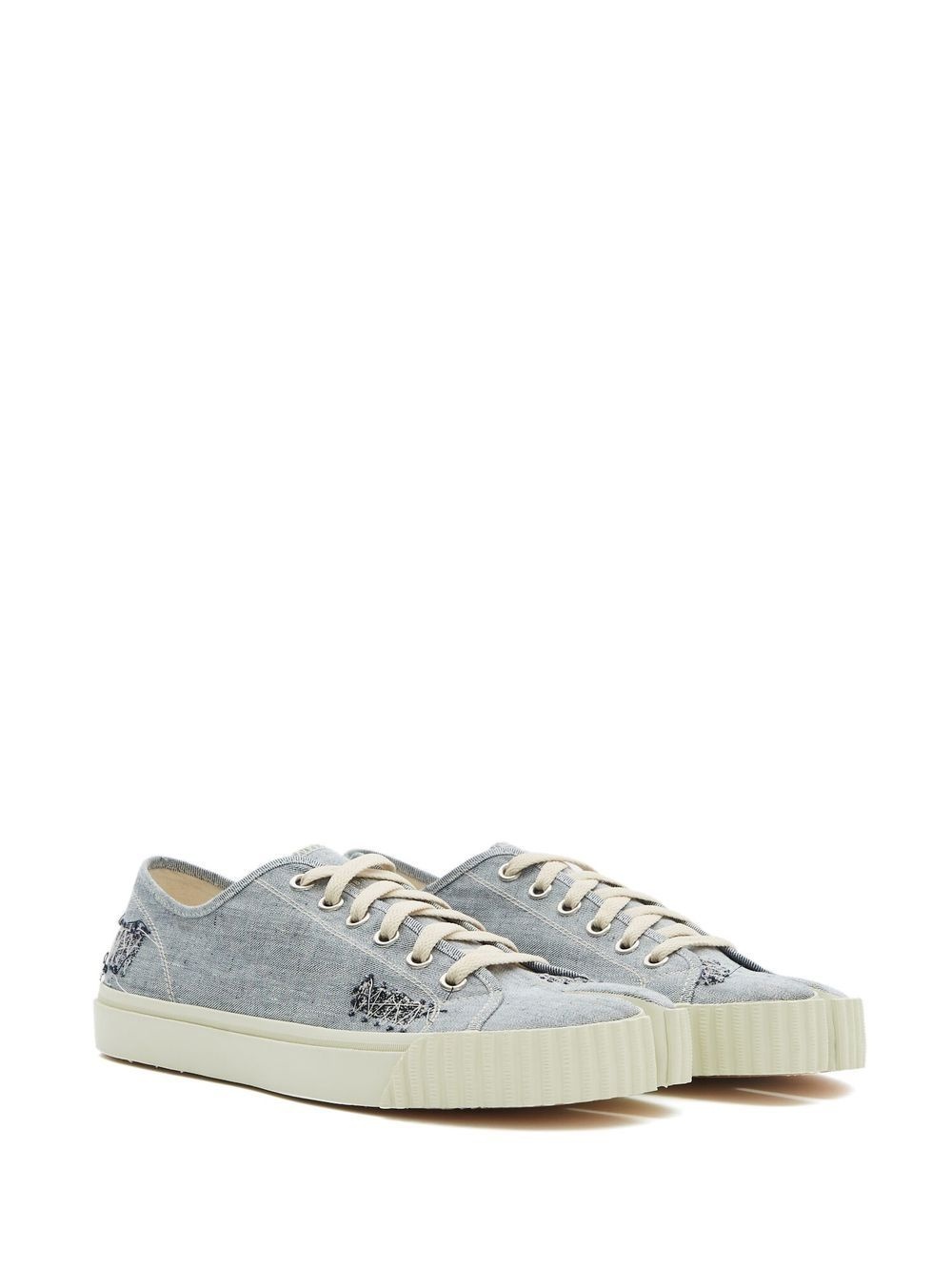 distressed-effect Tabi sneakers - 2