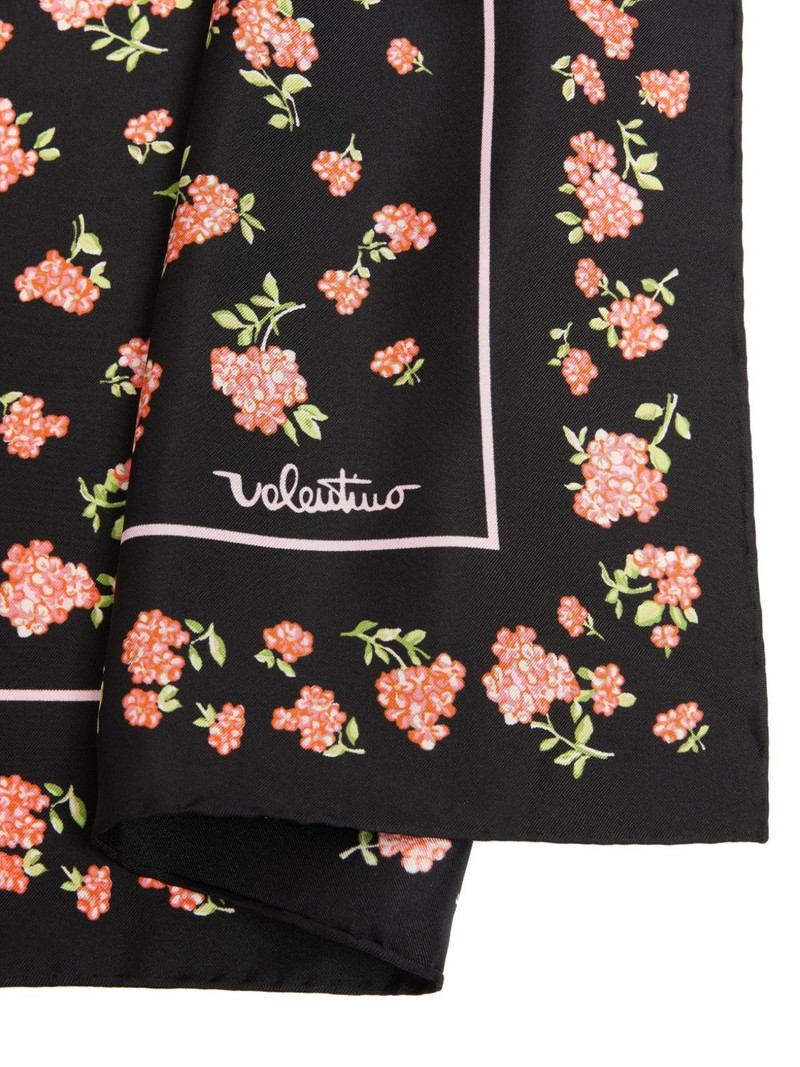 Valentino mazzetto coriandolo silk scarf outlook