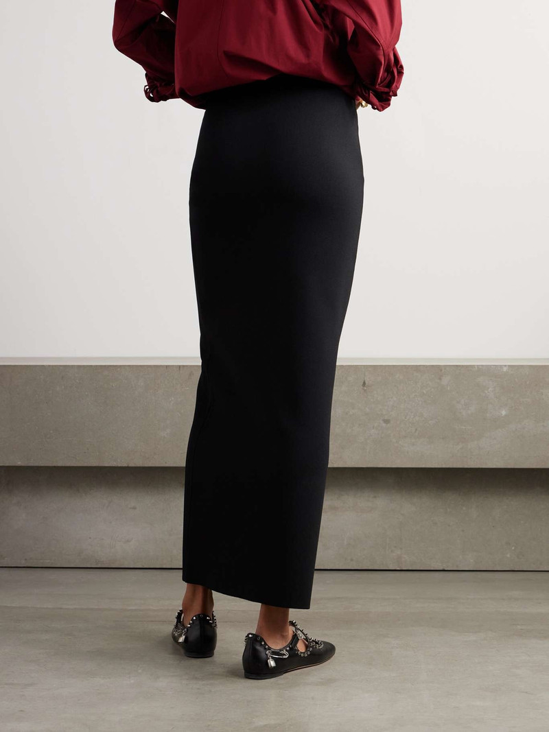 Alce knitted maxi skirt Black 3