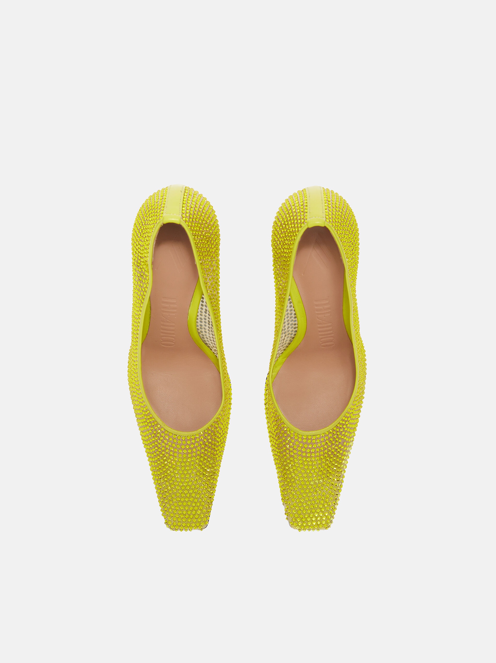 ''JUNO'' WHITE AND YELLOW PUMP - 3