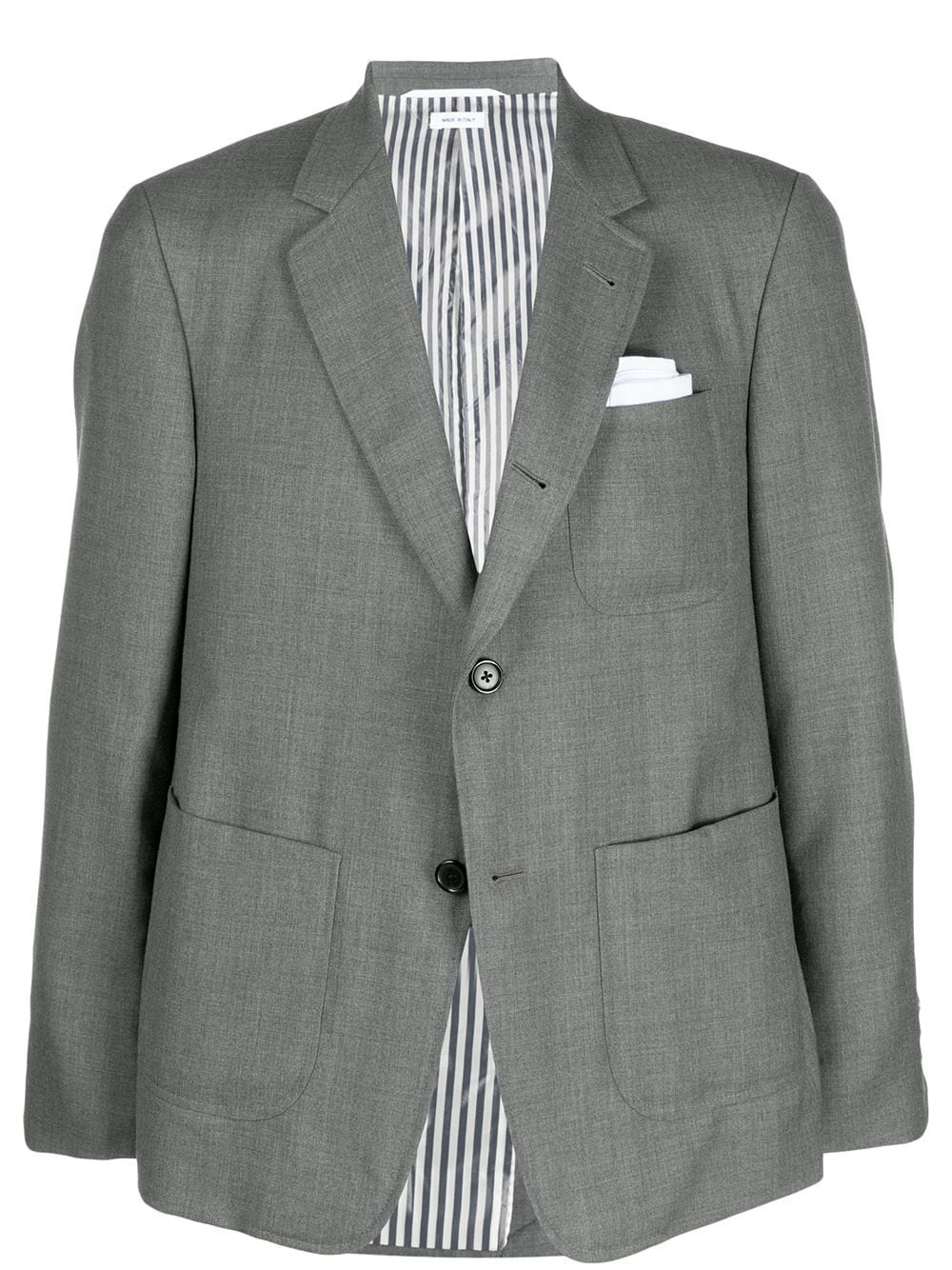 super 120s wool blazer - 1