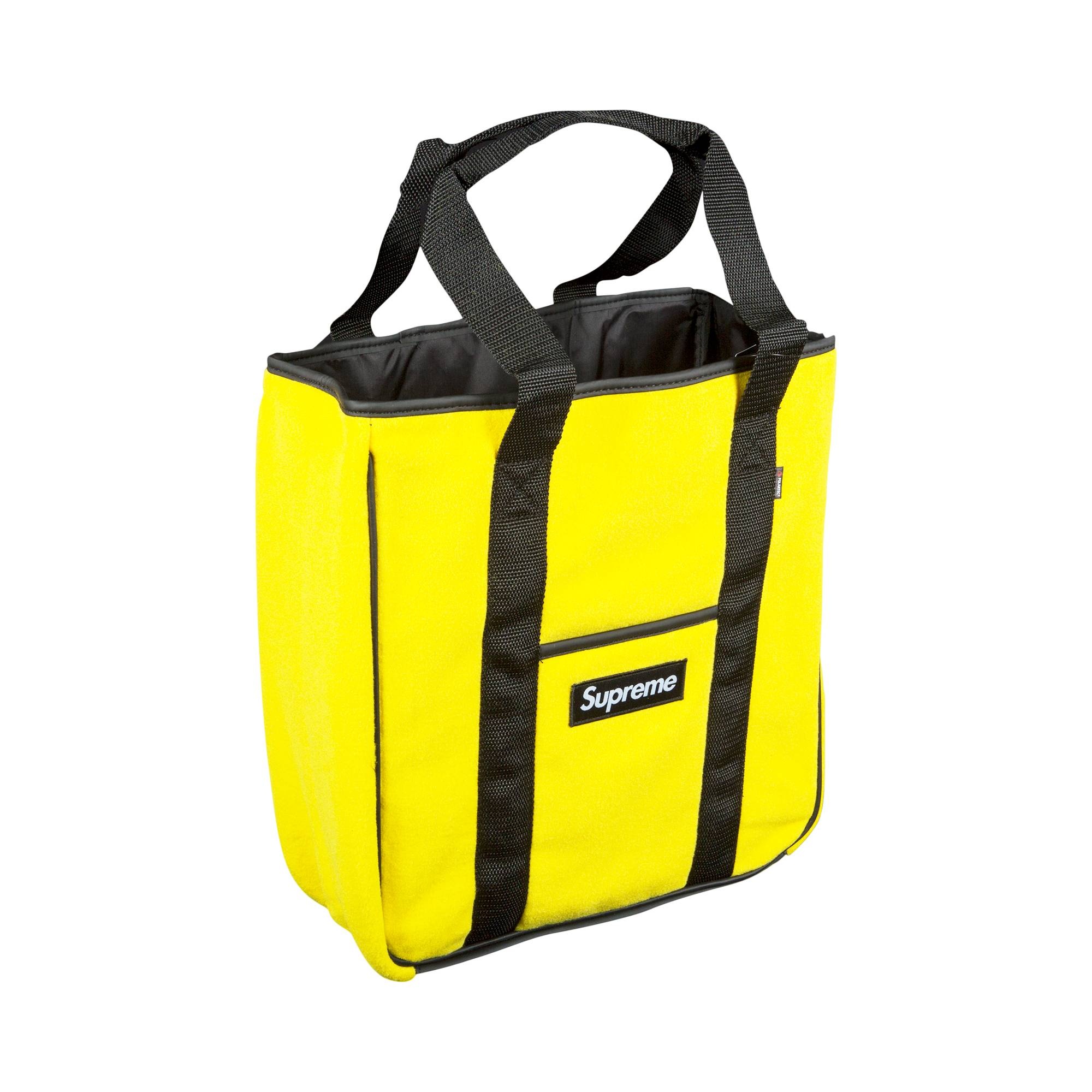 Supreme Supreme Polartec Tote 'Yellow' | REVERSIBLE