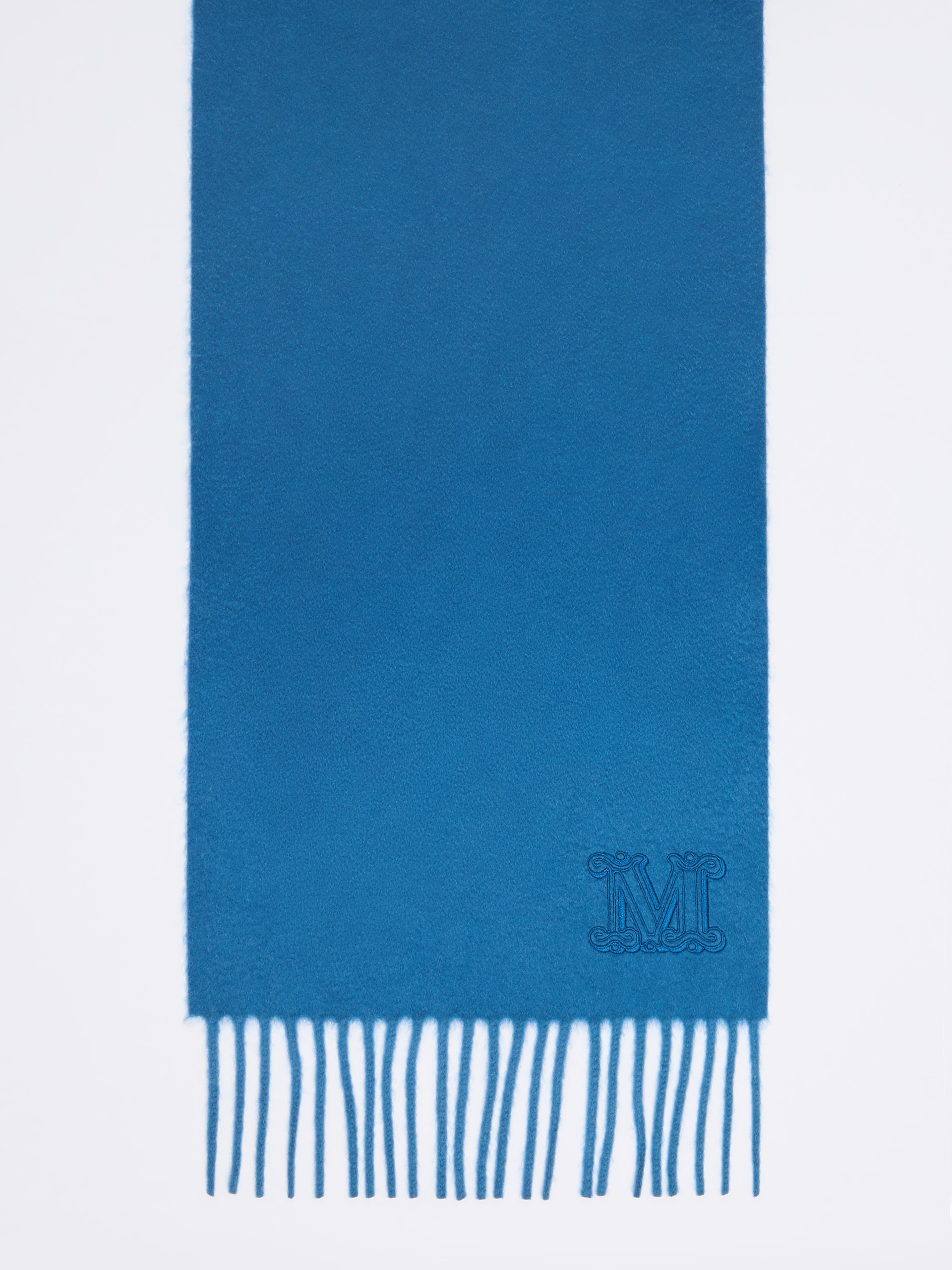 WSDALIA Fringed cashmere stole - 1