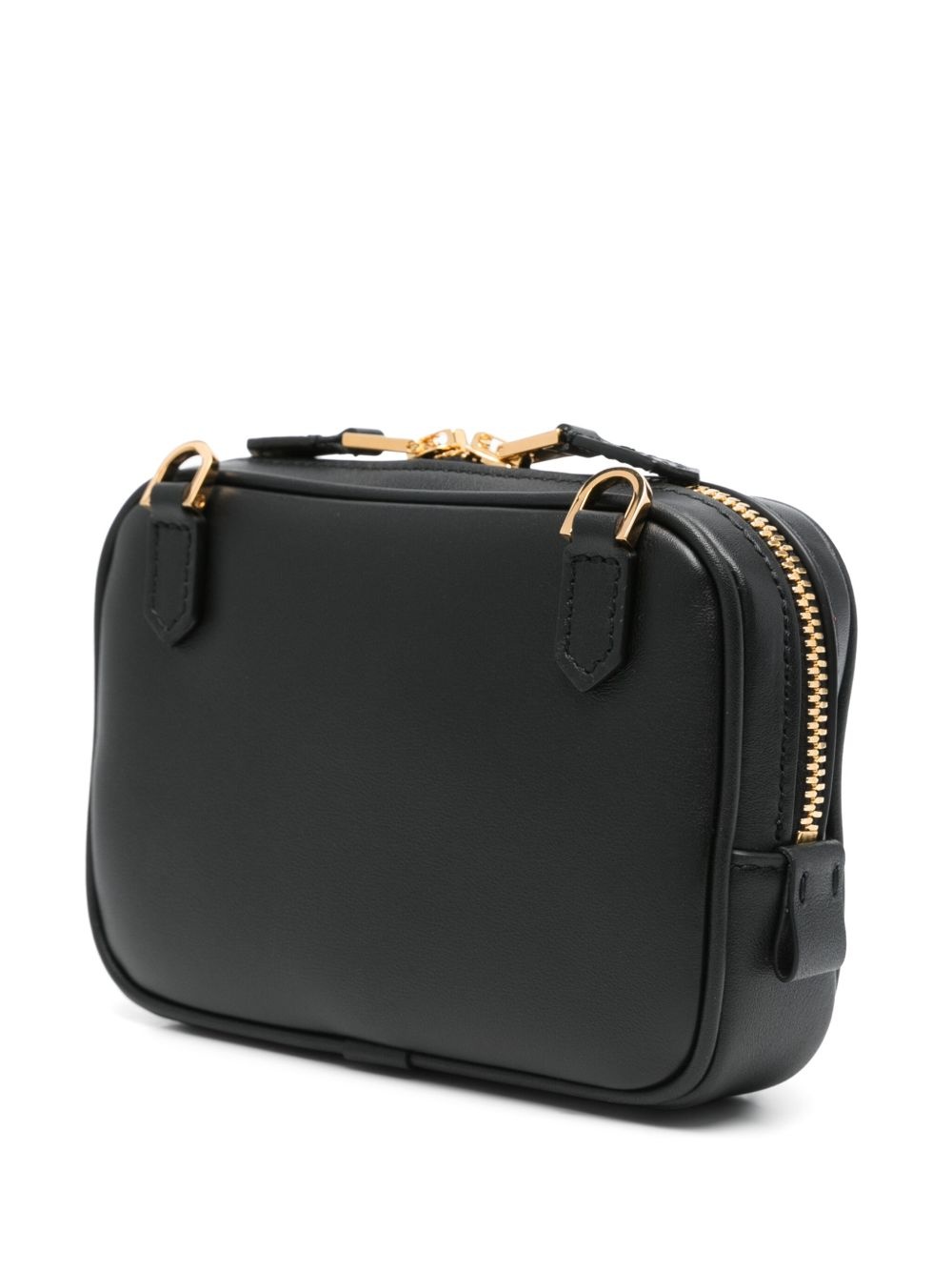 small leather messenger bag - 3