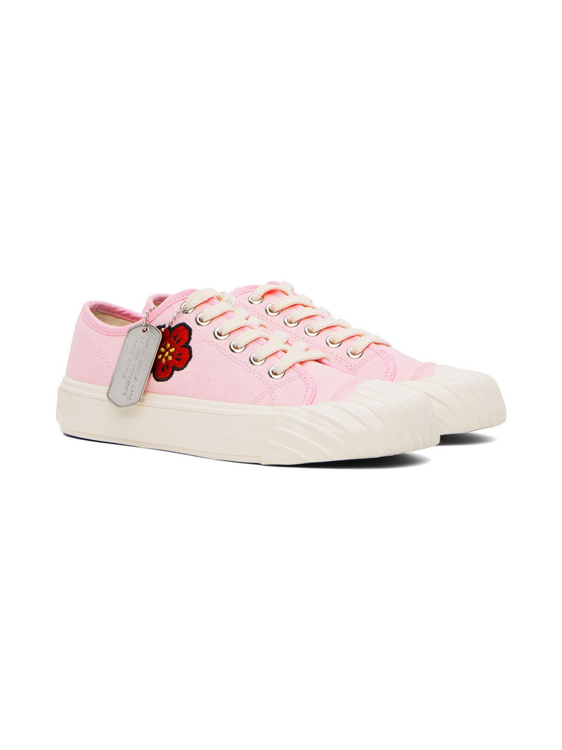 Pink Kenzo Paris Boke Flower Sneakers 4