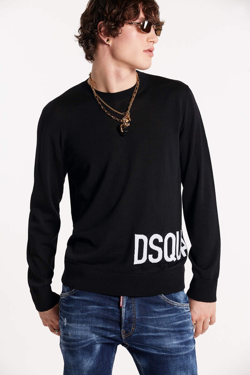 DSQ2 CREWNECK KNIT - 3