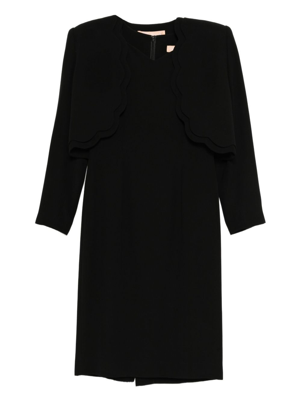 1990-2000s setup suit jacket dress - 1