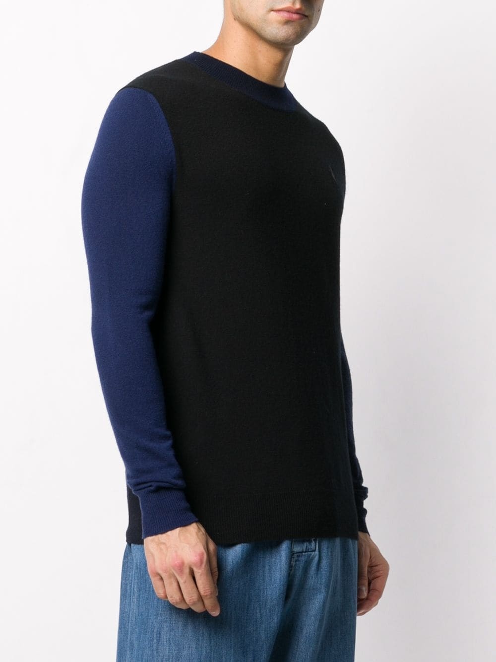 colour block jumper - 3