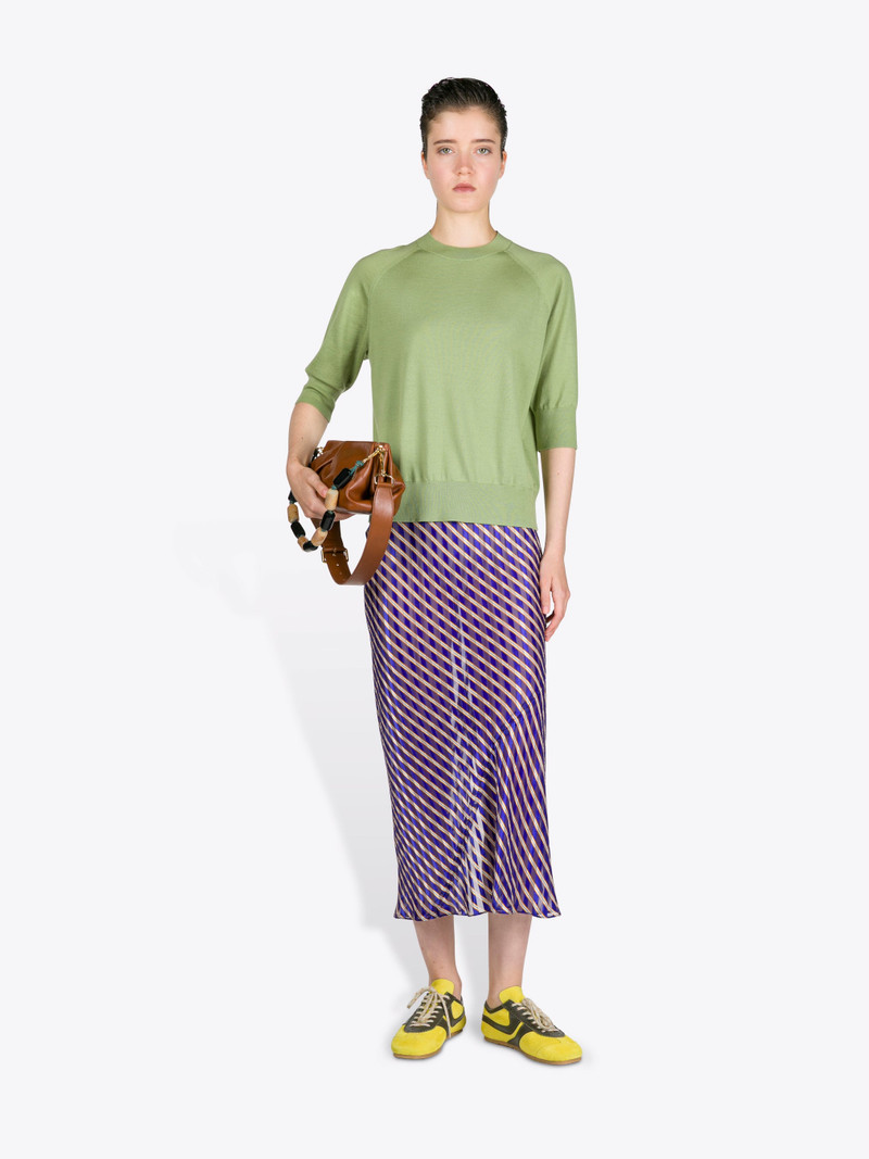 Dries Van Noten DEVORÉ MIDI SKIRT outlook