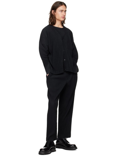 ISSEY MIYAKE Black Monthly Color March Cardigan outlook