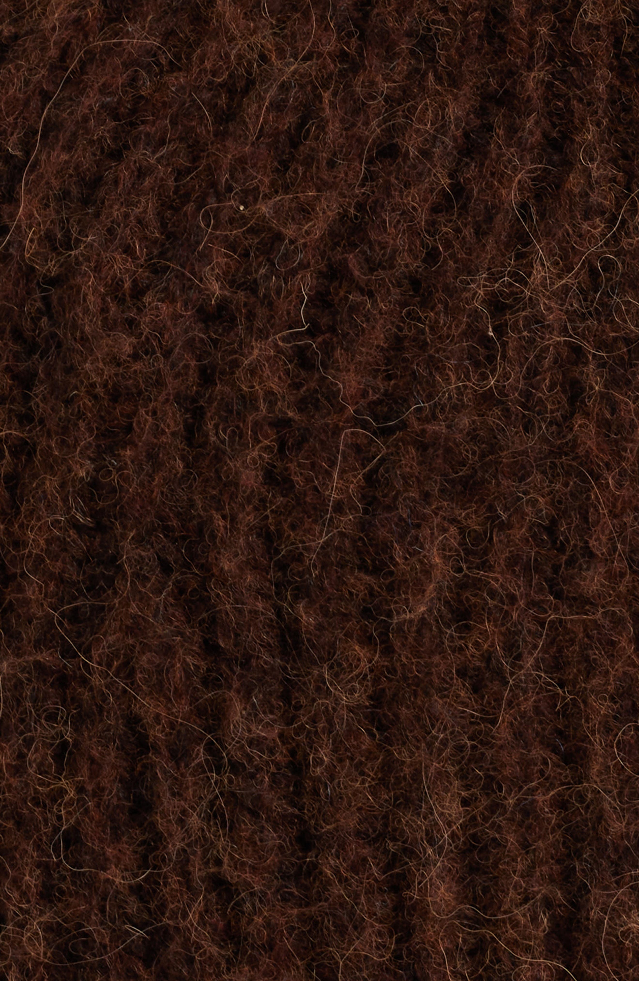 Cult Gaia Bessiana Wool Blend Long Sleeve Sweater Dress in Java at Nordstrom - 5
