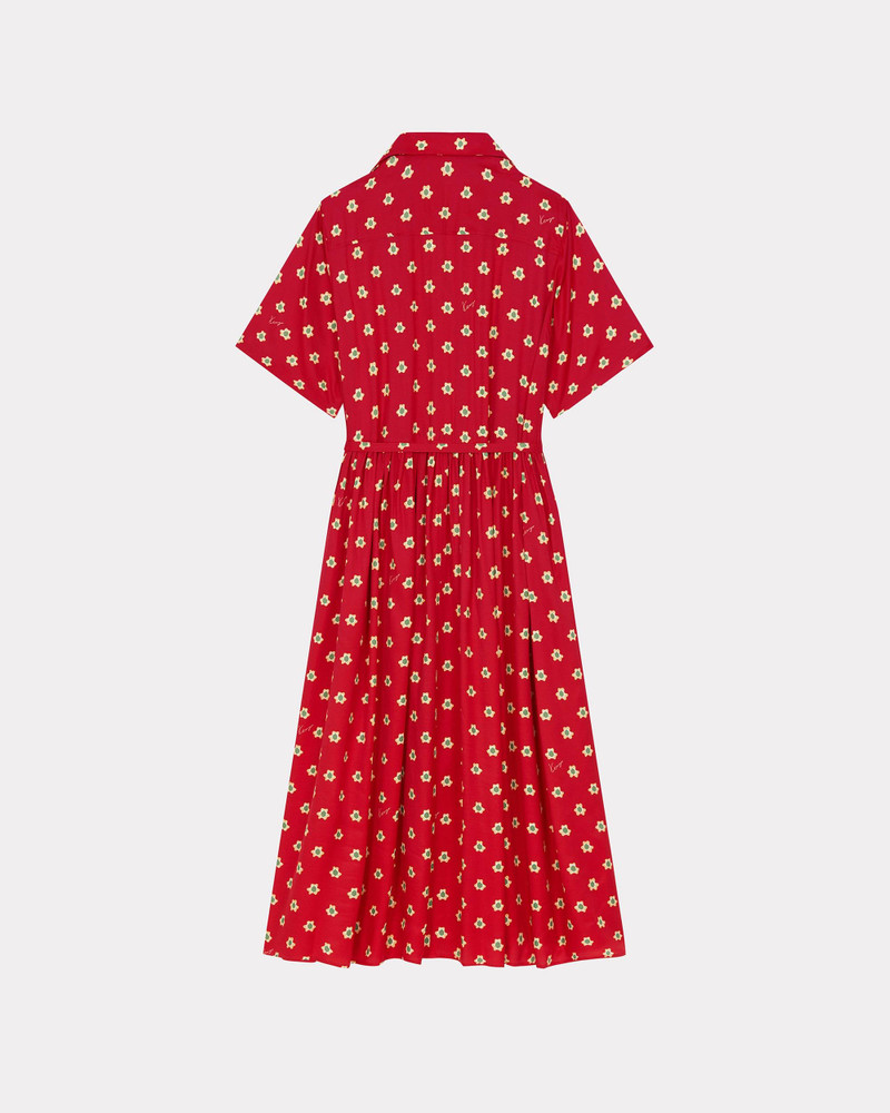 KENZO KENZO Teddy Flower long dress - FD62RO2559O1 | REVERSIBLE