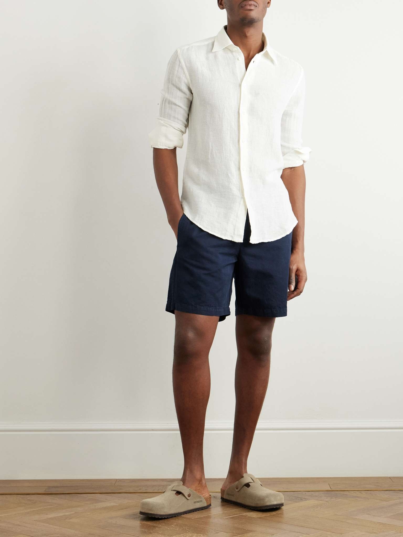 Cotton and Linen-Blend Gauze Shirt - 2