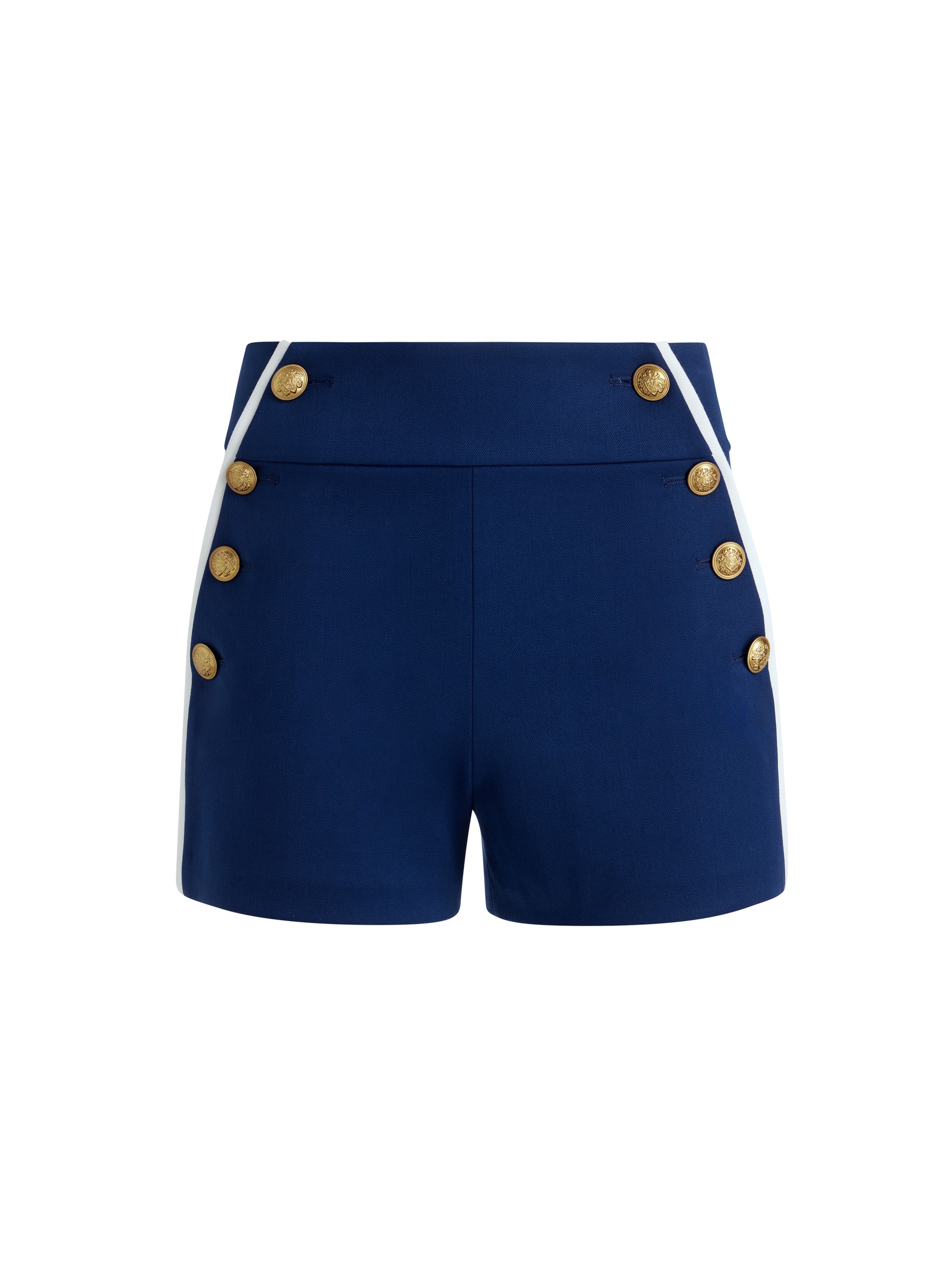 NARIN HIGH RISE BUTTON FRONT SHORT - 1